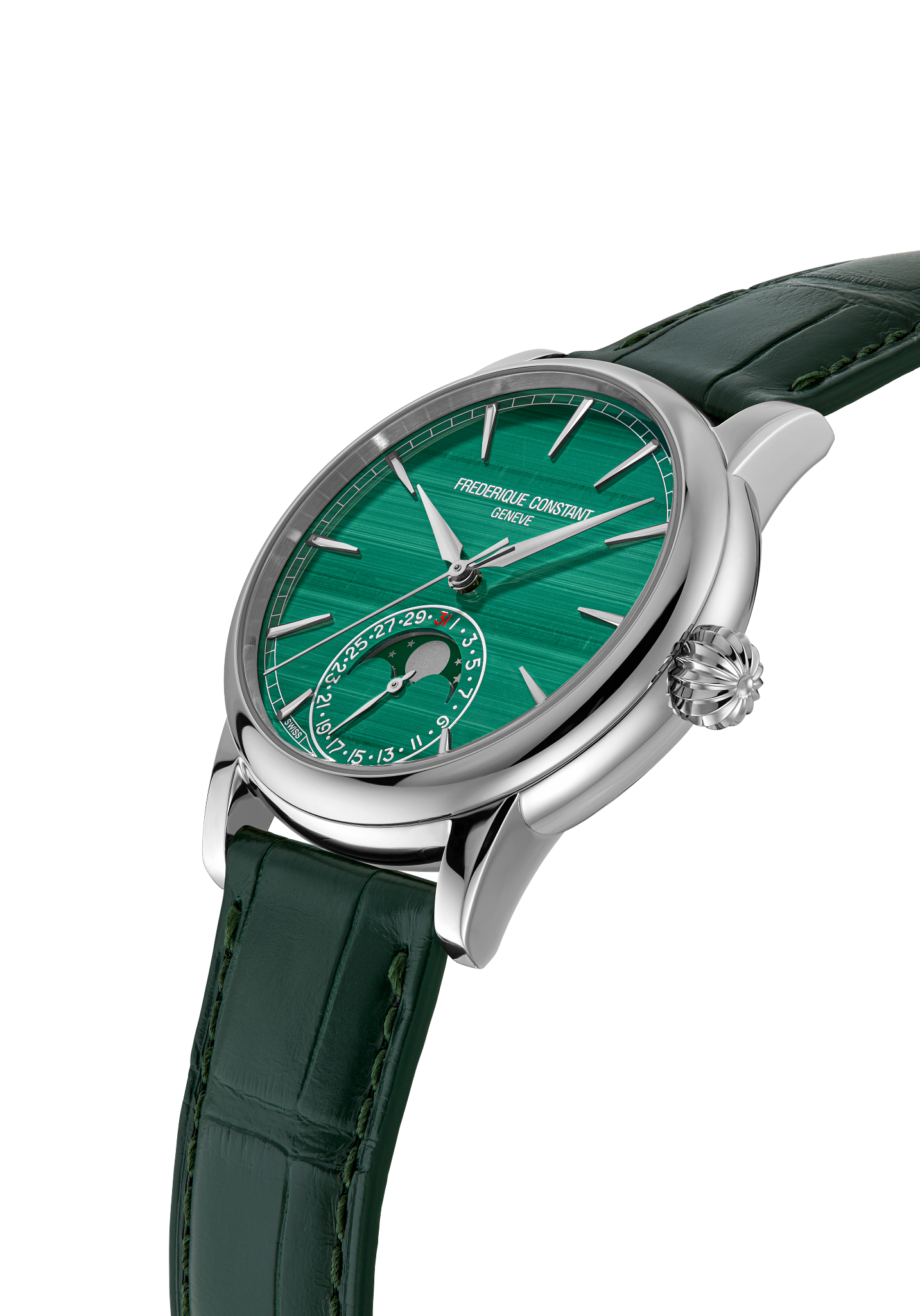 FREDERIQUE CONSTANT GENEVE ムーンフェイス A1260 Manufacture Classic Moonphase Date Watch FC-716N3H6 | Frederique